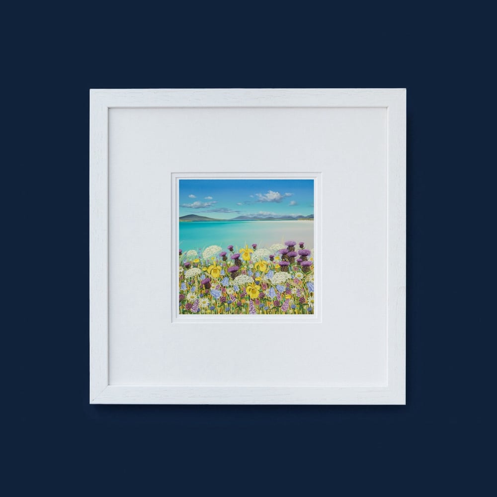 Summer, Clachan Sands, North Uist print