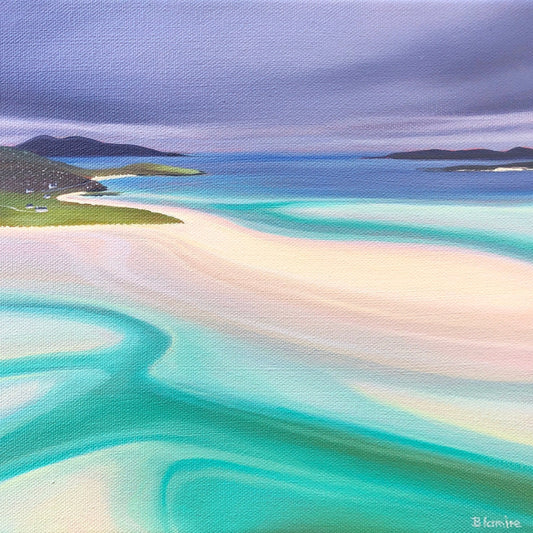 Dancing sands, Harris giclée print