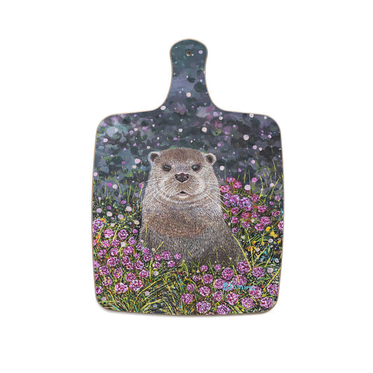 Large Otter Chopping Board