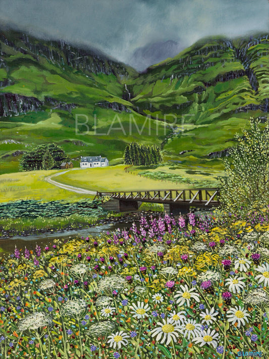 The Wee White Hoose, Glen Coe