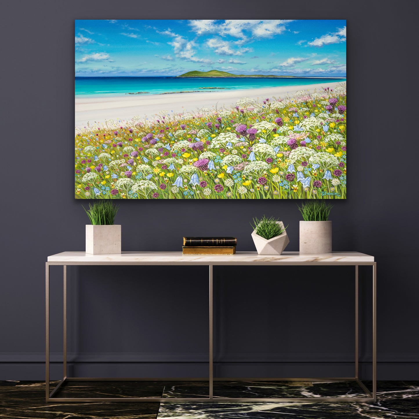 Garrynamonie South Uist giclee print