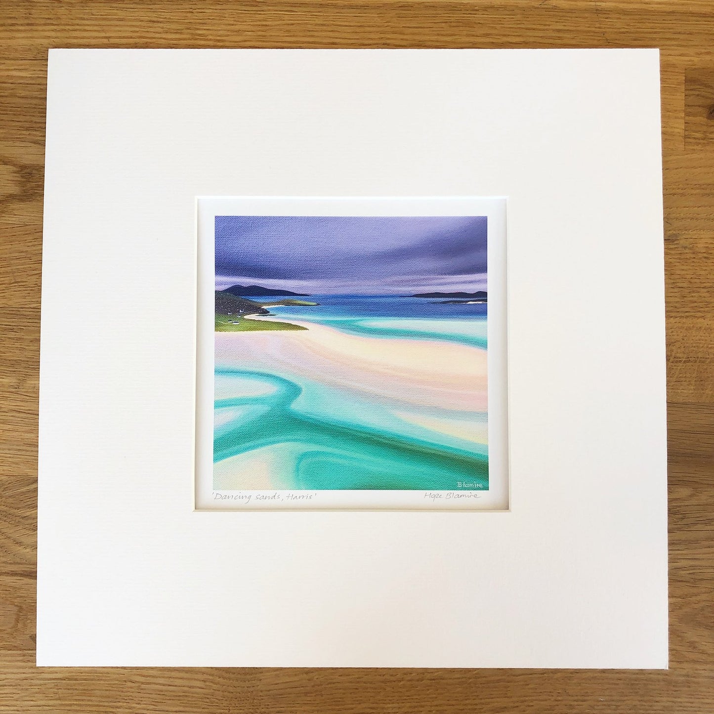Dancing sands, Harris giclée print