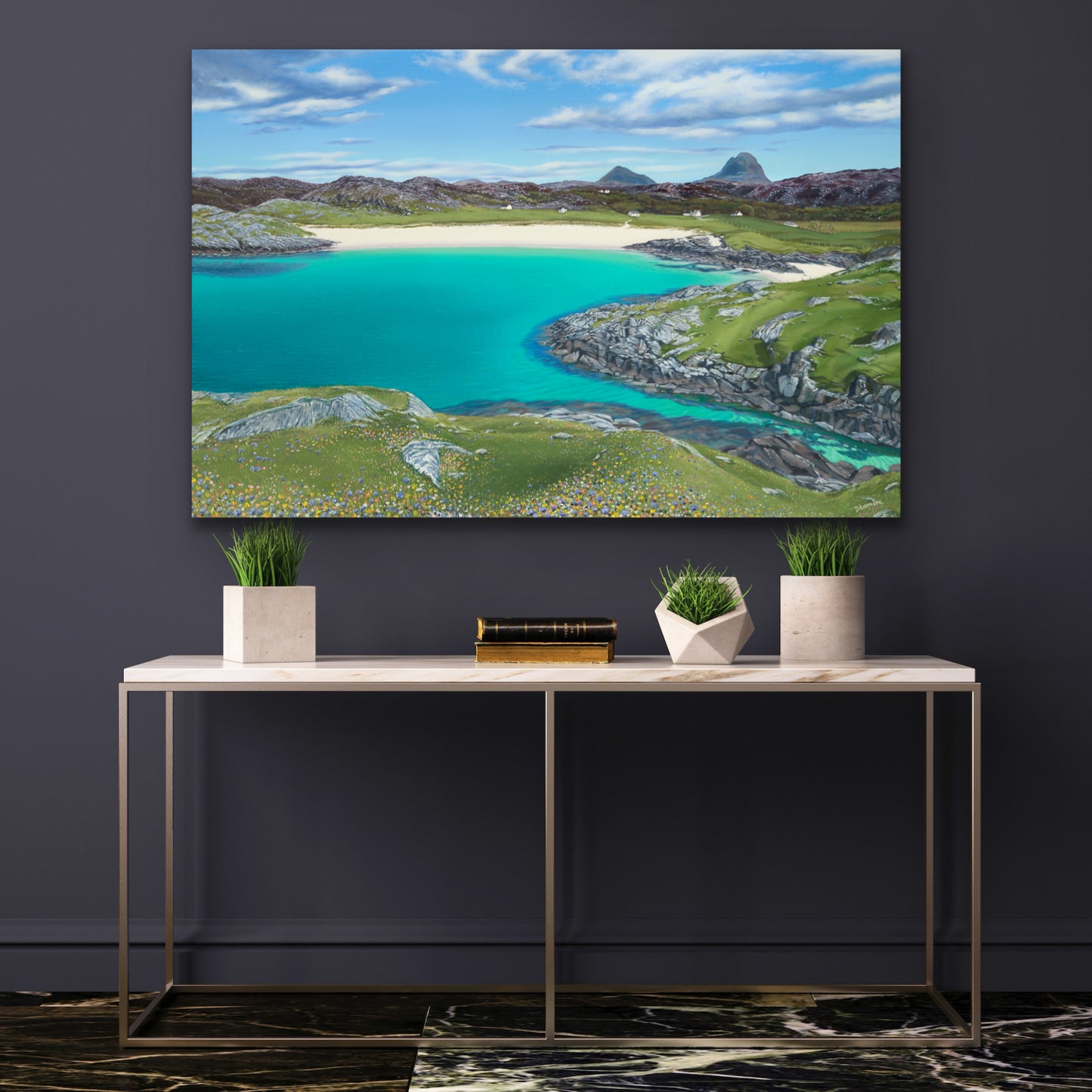 Suilven view, Achmelvich giclee print
