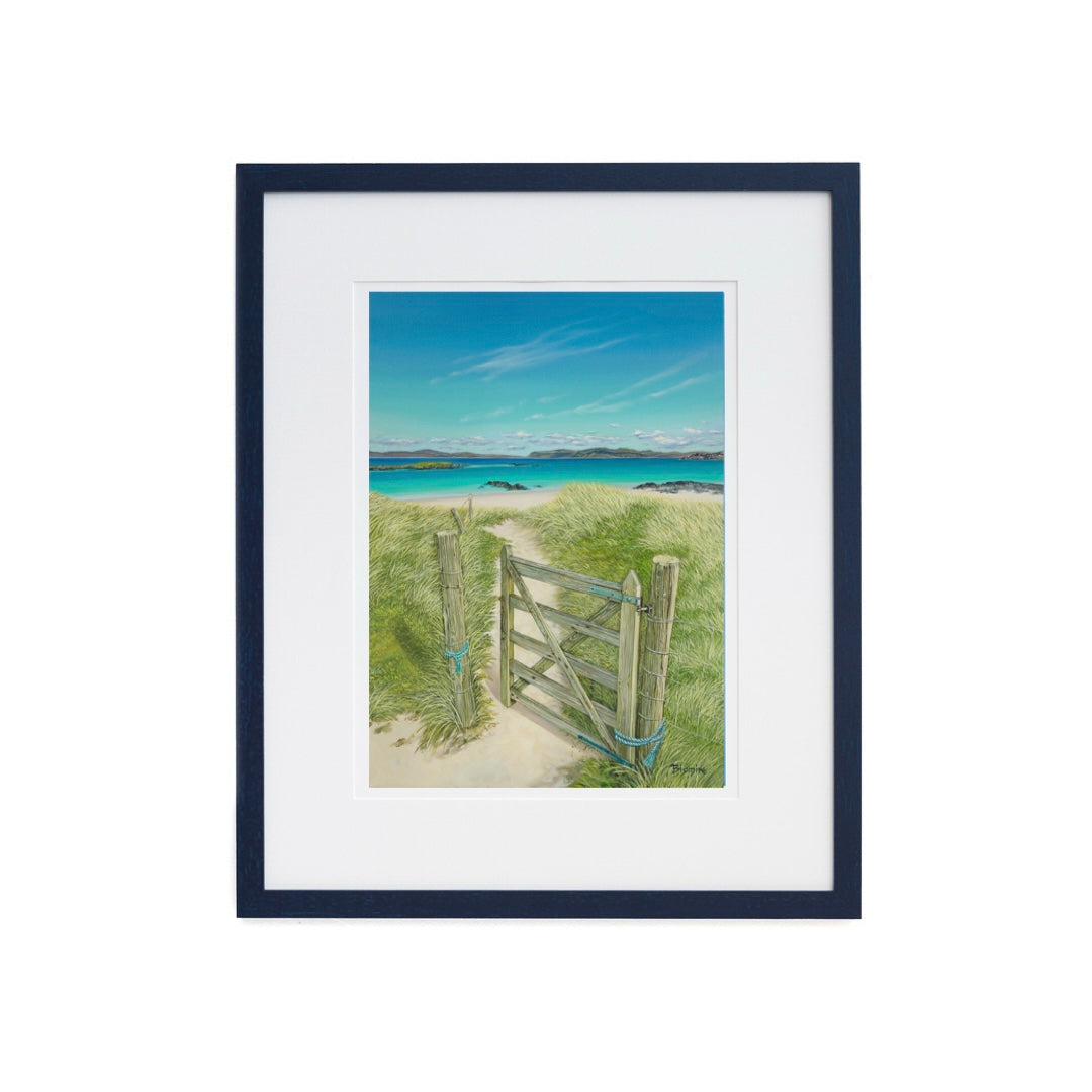Iona gate giclee print