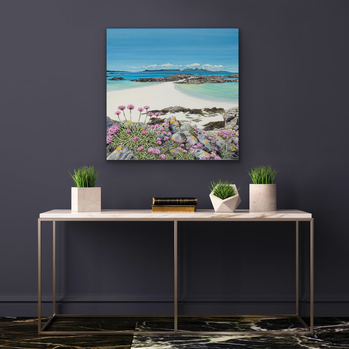 Portnadoran view, Arisaig giclee print