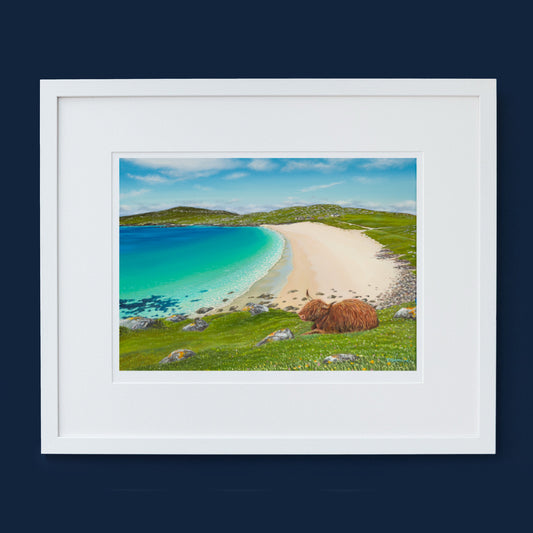 Hushinish coo Harris print