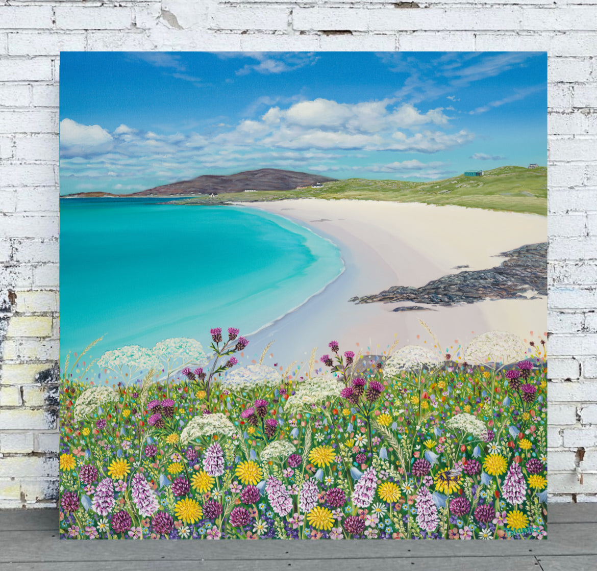 Eriskay machair print