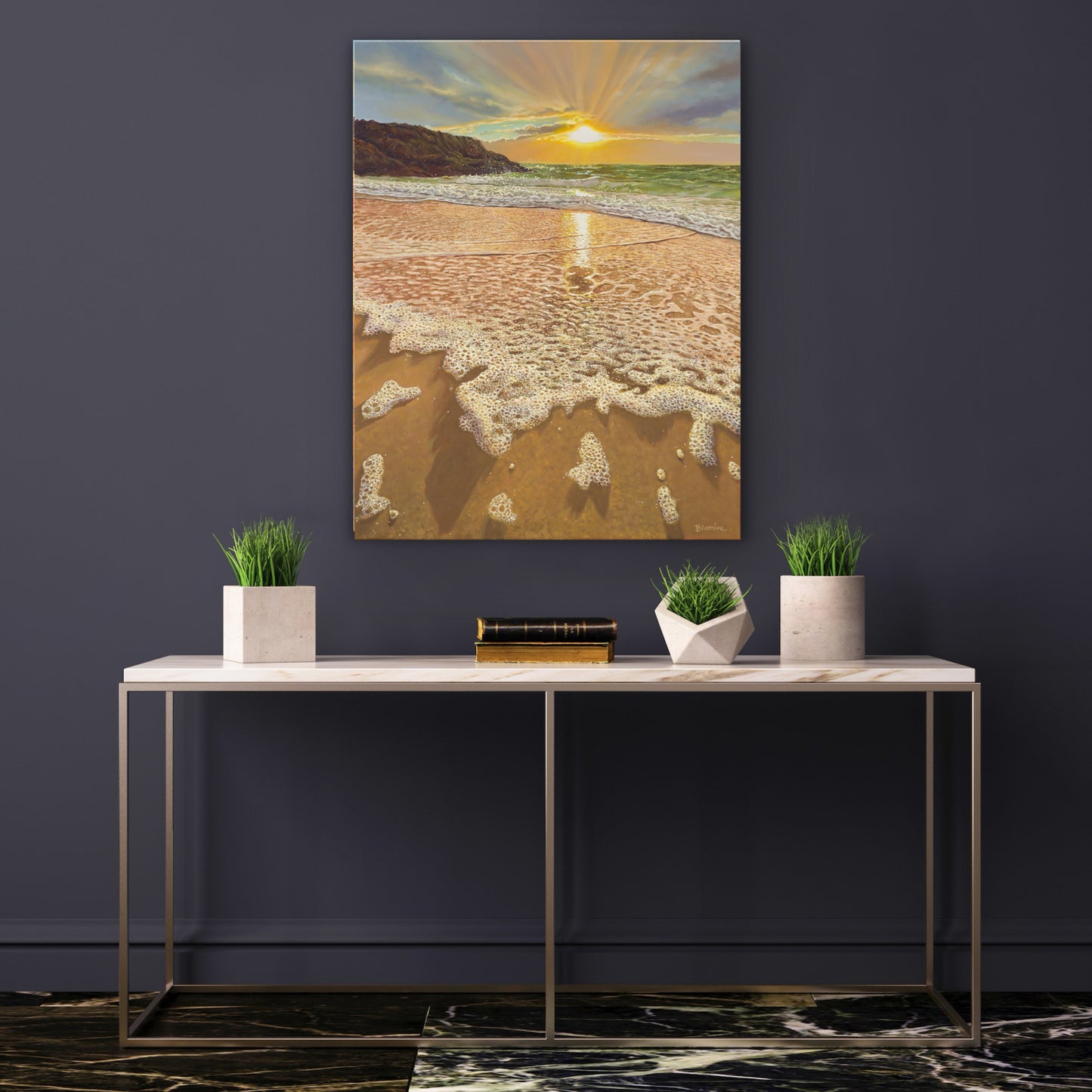 Golden glow, Camusdarach