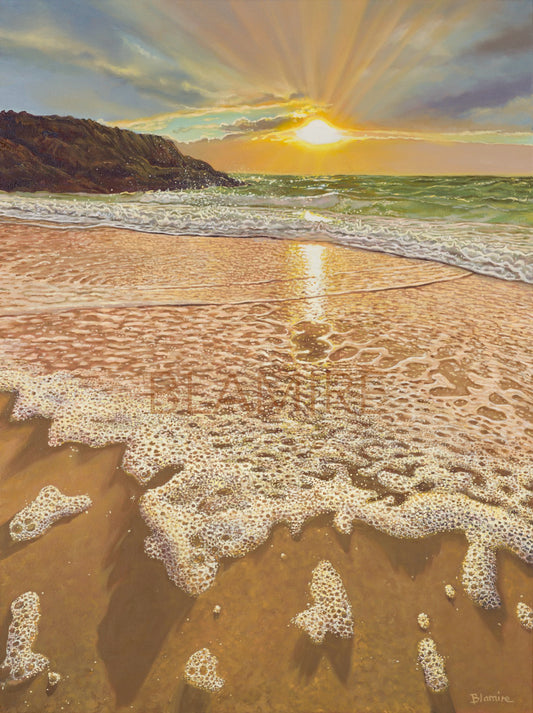 Golden glow, Camusdarach