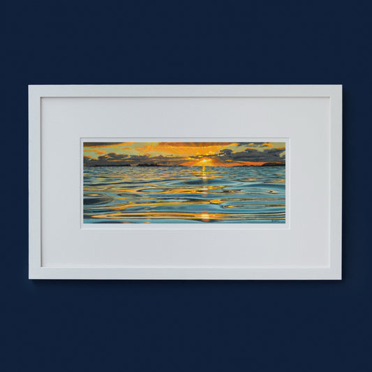 Liquid gold, Arisaig print
