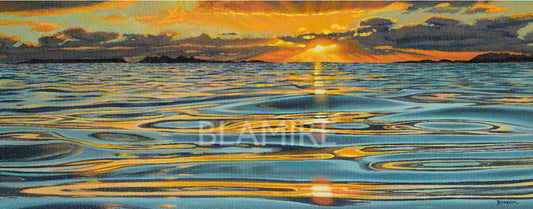 Liquid gold, Arisaig print