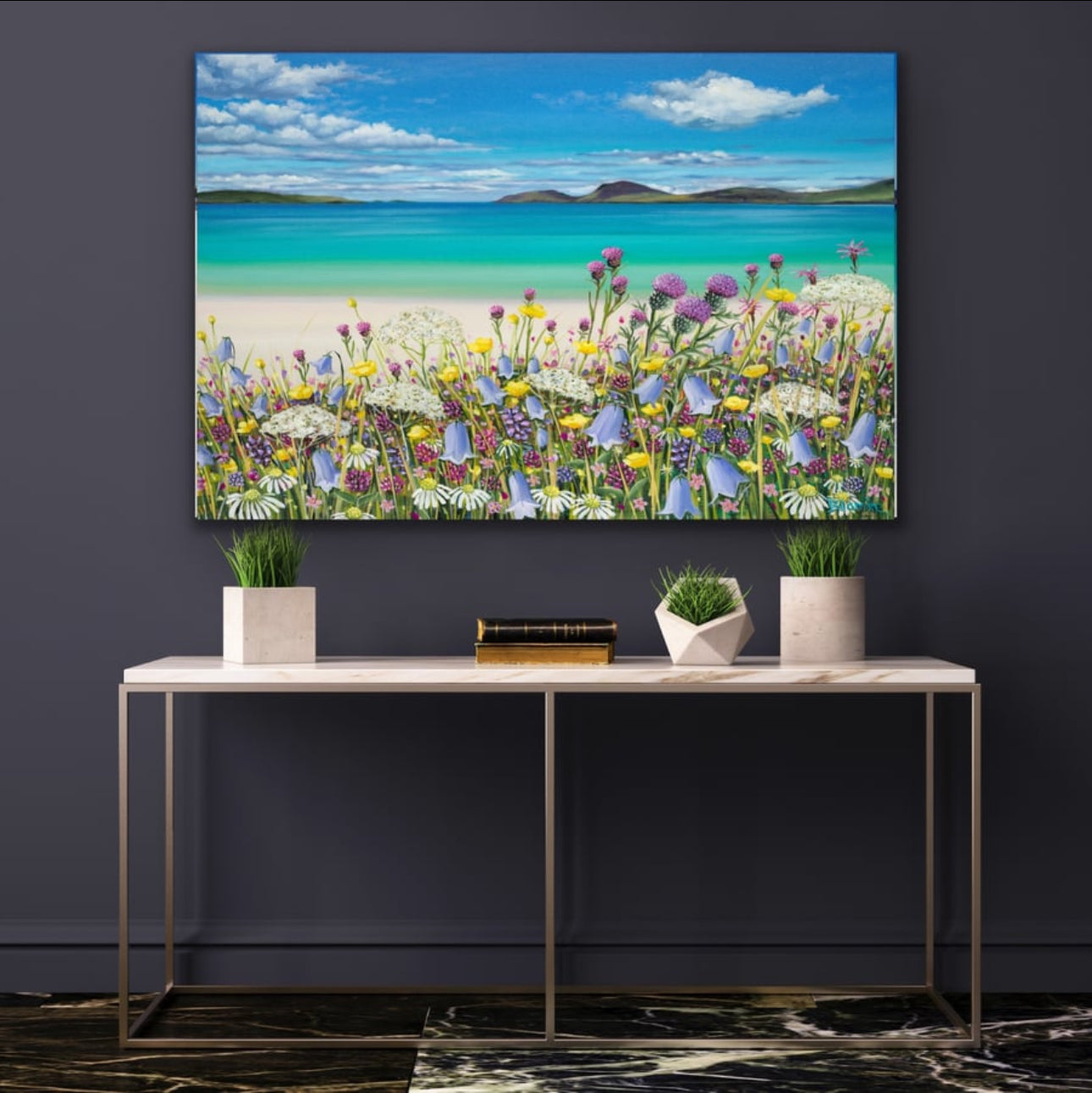 Vatersay Wildflowers Print