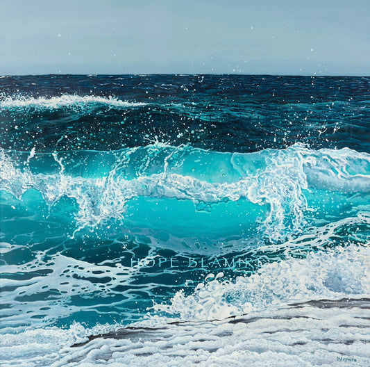 Alive wave giclee print