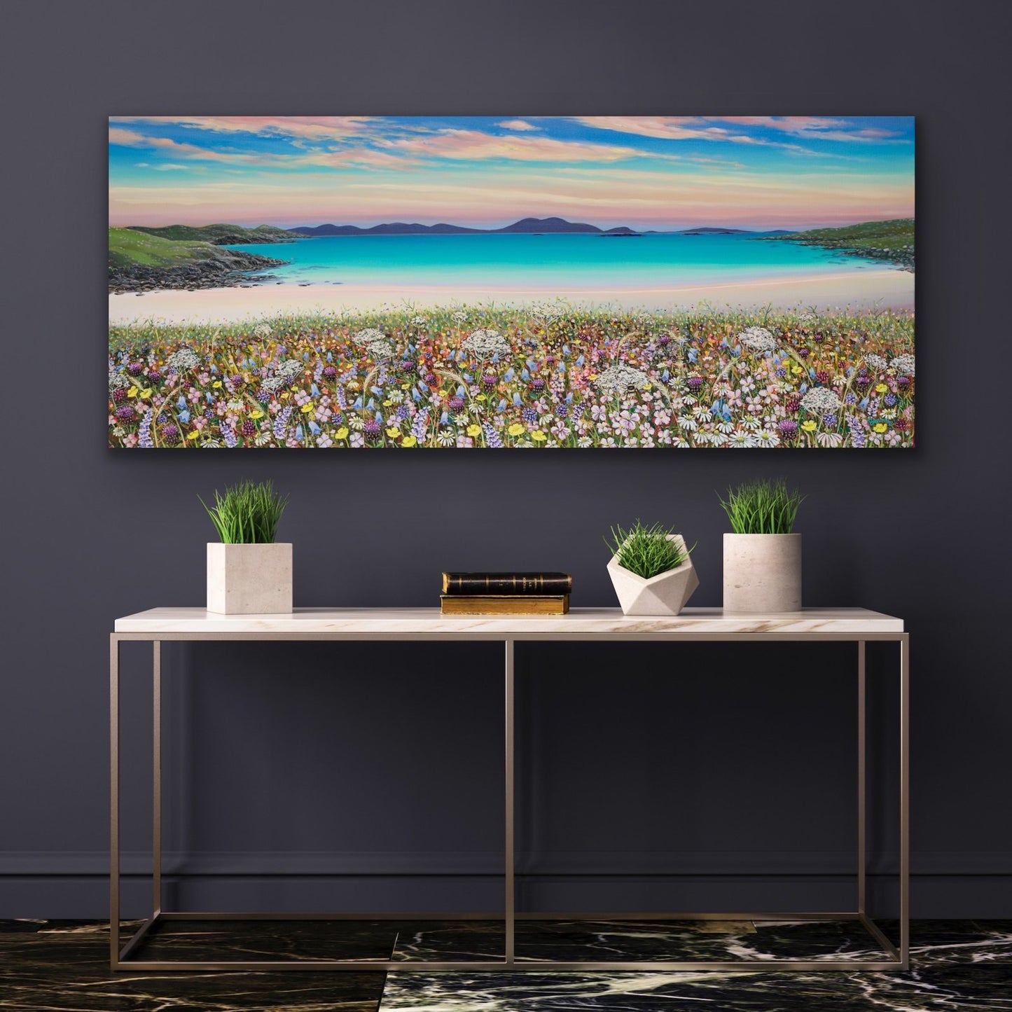 Hushinish Harris Summer Scent print
