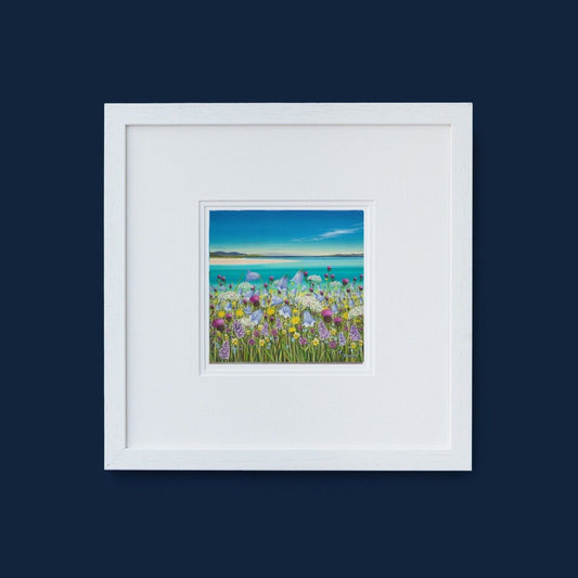 Luskentyre wildflowers giclee print