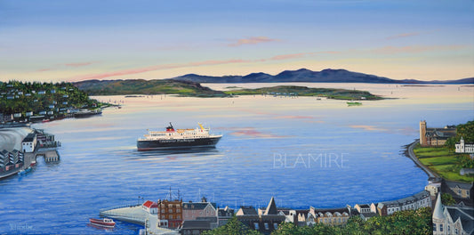 Oban giclee print