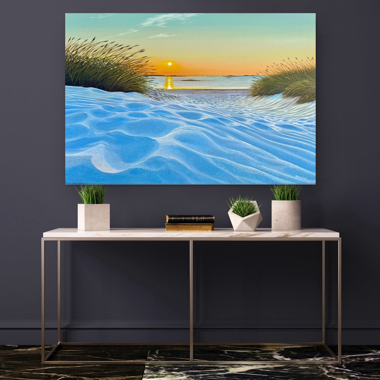 Fèath Salum Tiree sunset print