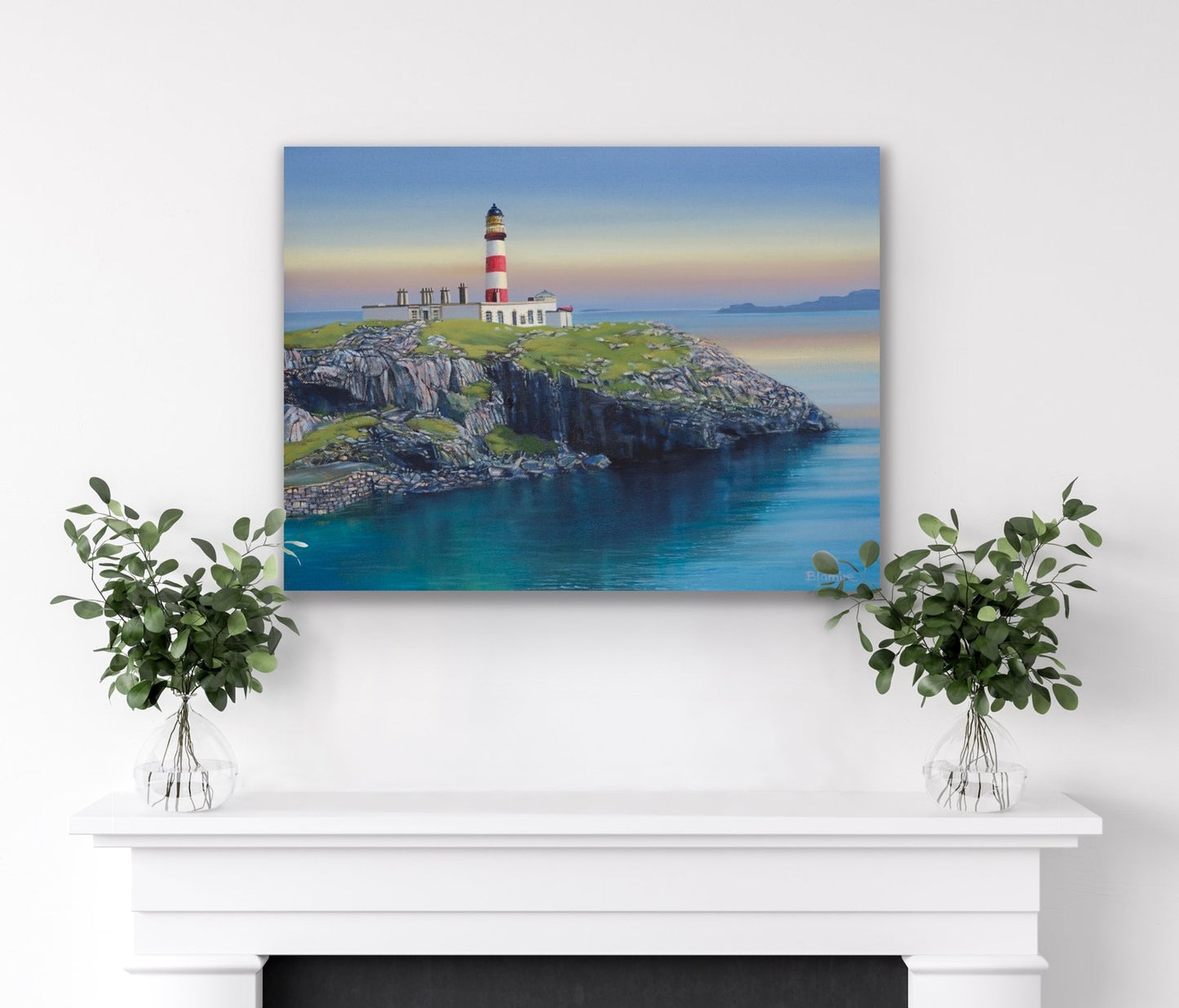 Scalpay Harris lighthouse giclee print
