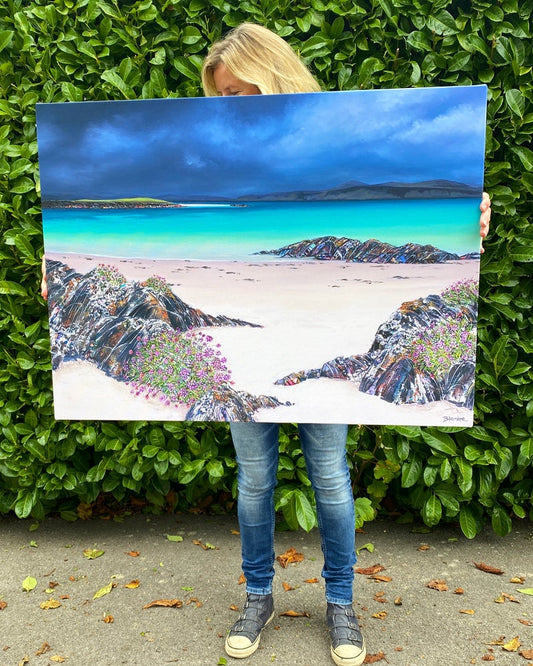 Grey Skies, Iona Giclee Print