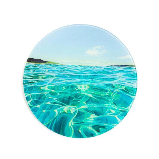 Round Glass Platters