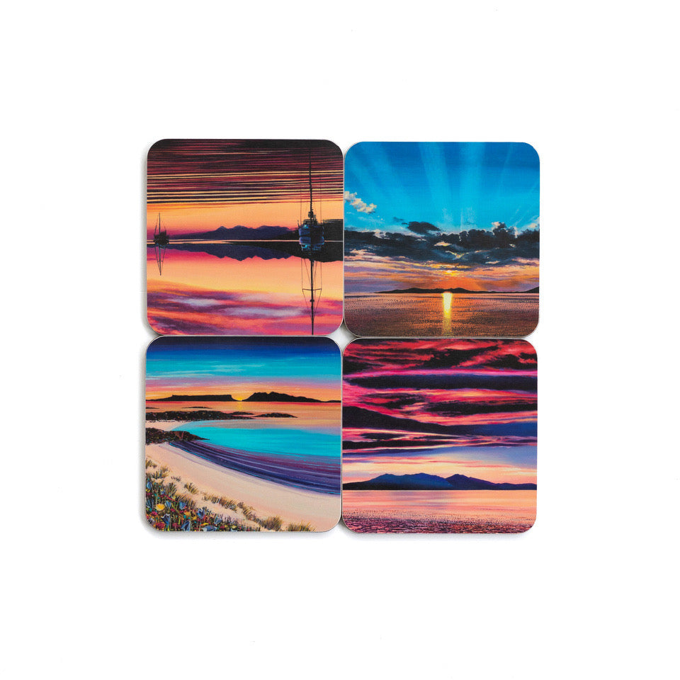 Sunset Coasters
