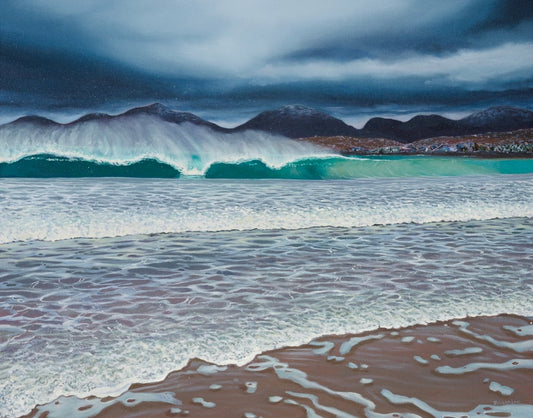 Storm Douglas Luskentyre Harris Print
