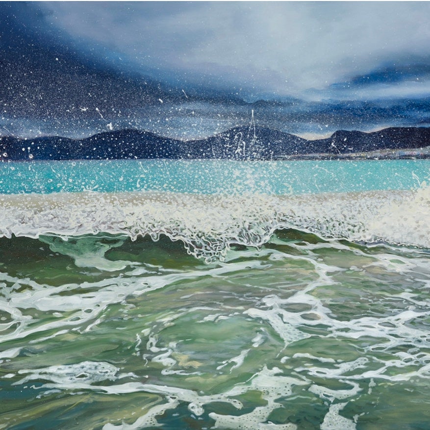 Luskentyre Spray Harris print