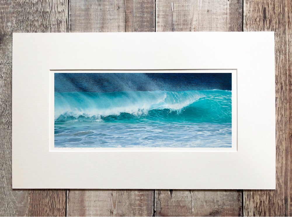 The Sound of the Sea Wave Print