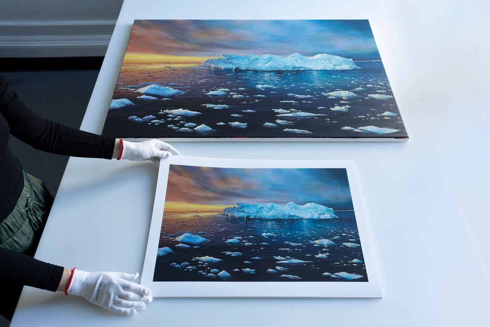 Disko Bay Iceberg Print