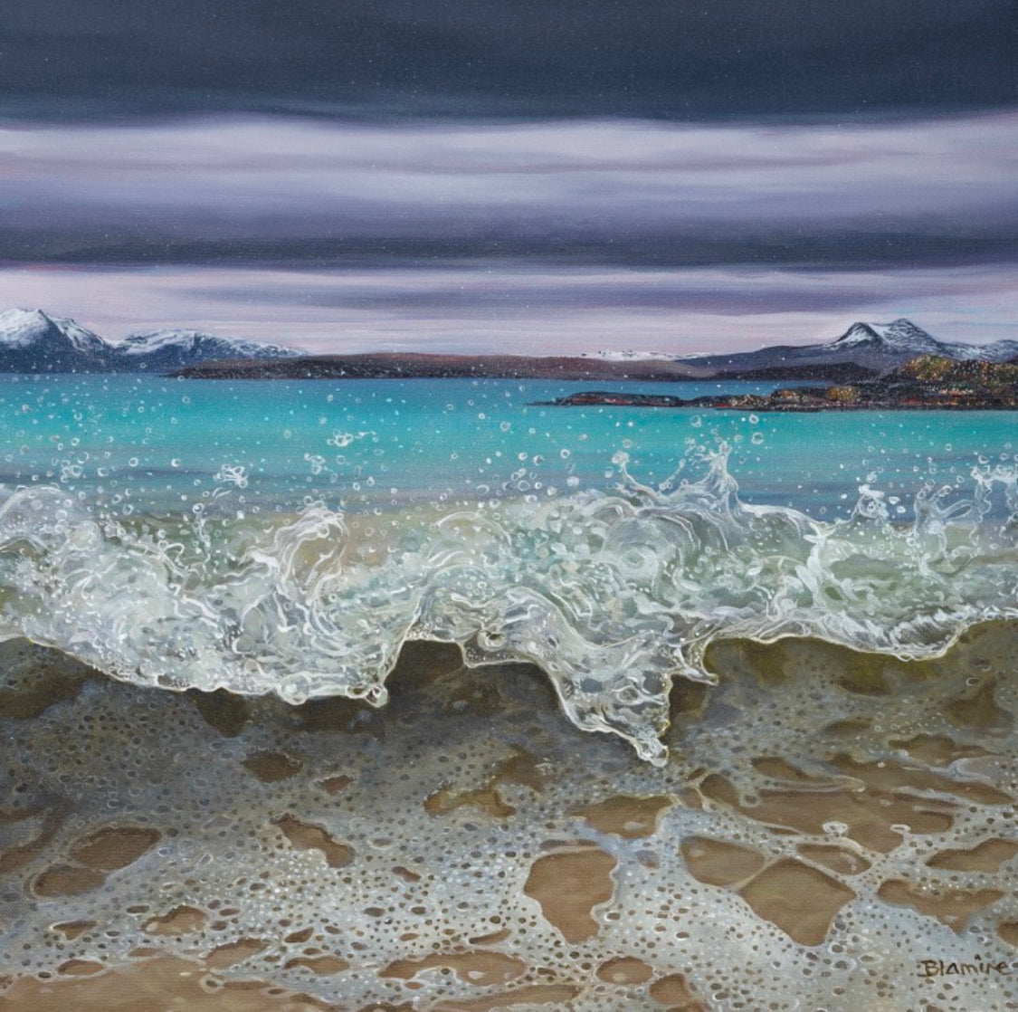 Mellon Udrigle Wave Print