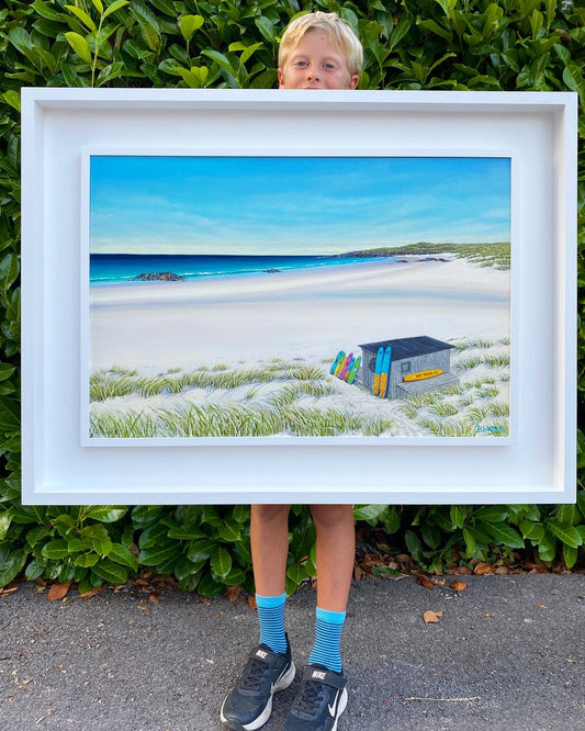 Balevullin Surf Tiree Print