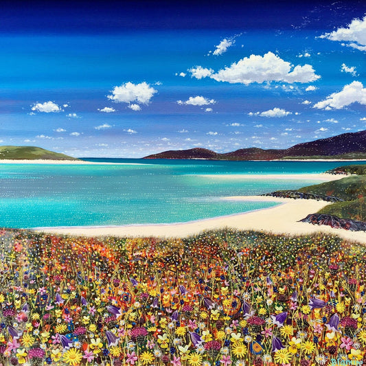Luskentyre Wildflowers Small Print