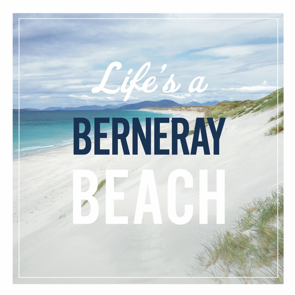 Berneray Window Sticker