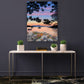 Cherry blossom sunset Arisaig giclee print