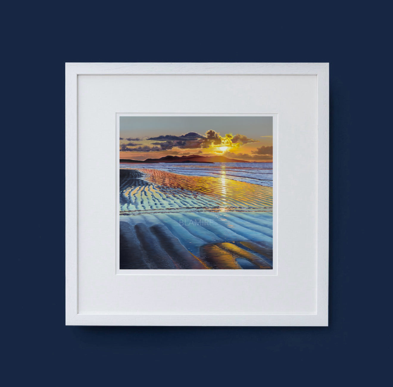 Sunset peace, Ettrick bay, Bute to Arran