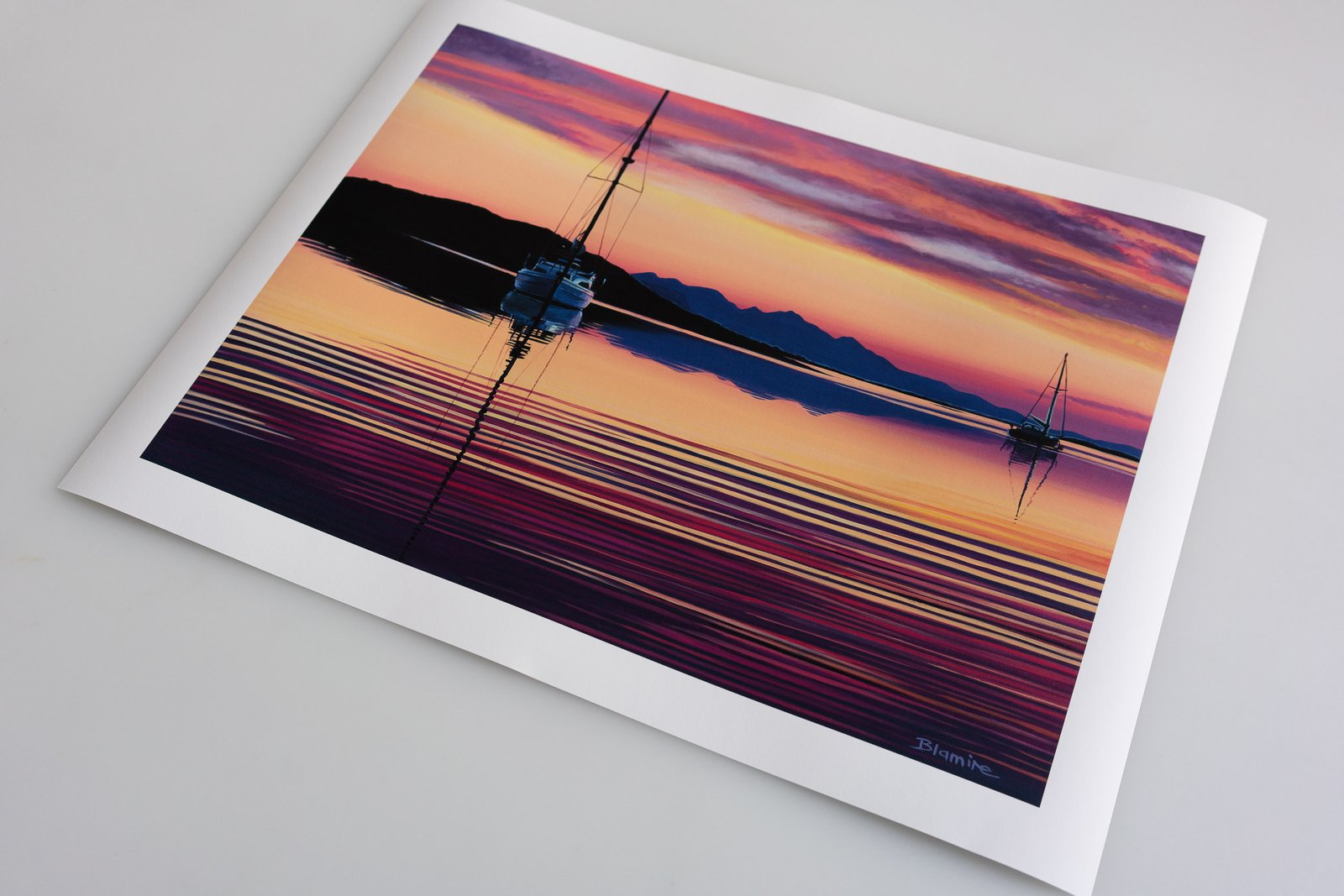 ‘Still here’ Arisaig giclée print ALL sizes
