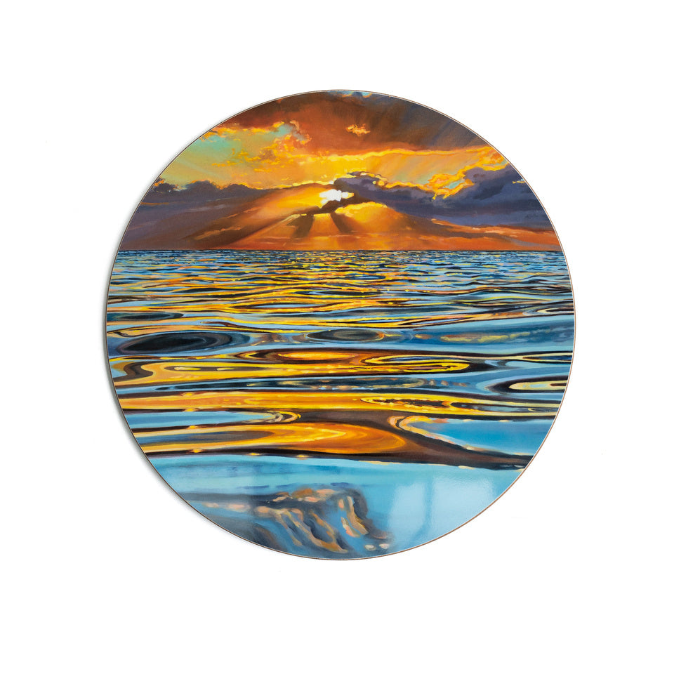 Round Glass Platters