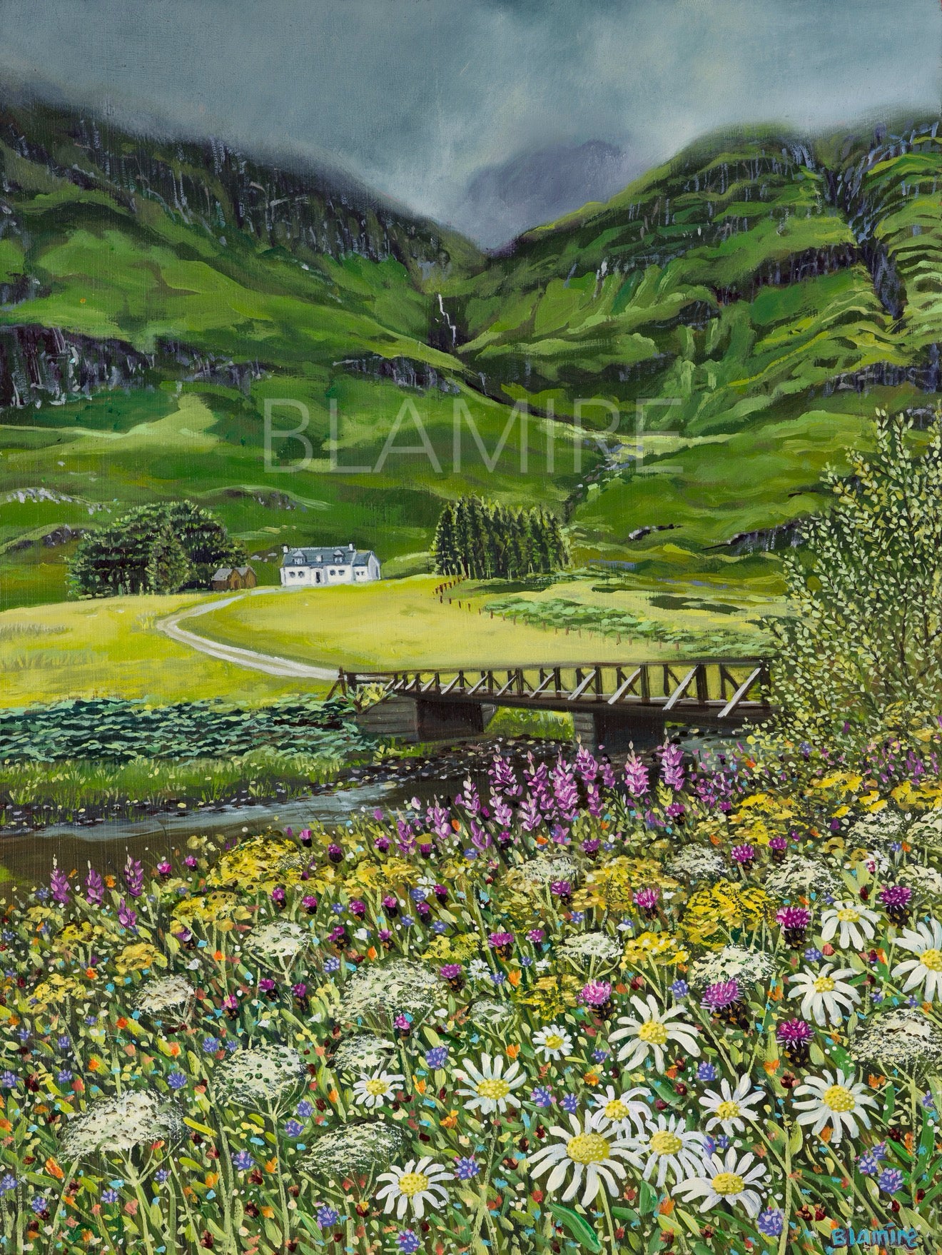 The Wee White Hoose, Glen Coe