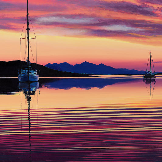 ‘Still here’ Arisaig giclée print ALL sizes