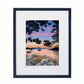 Cherry blossom sunset Arisaig giclee print