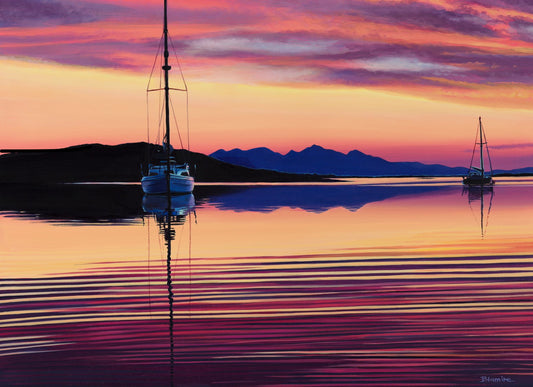 ‘Still here’ Arisaig giclée print ALL sizes