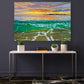 Walking on the waves giclee print