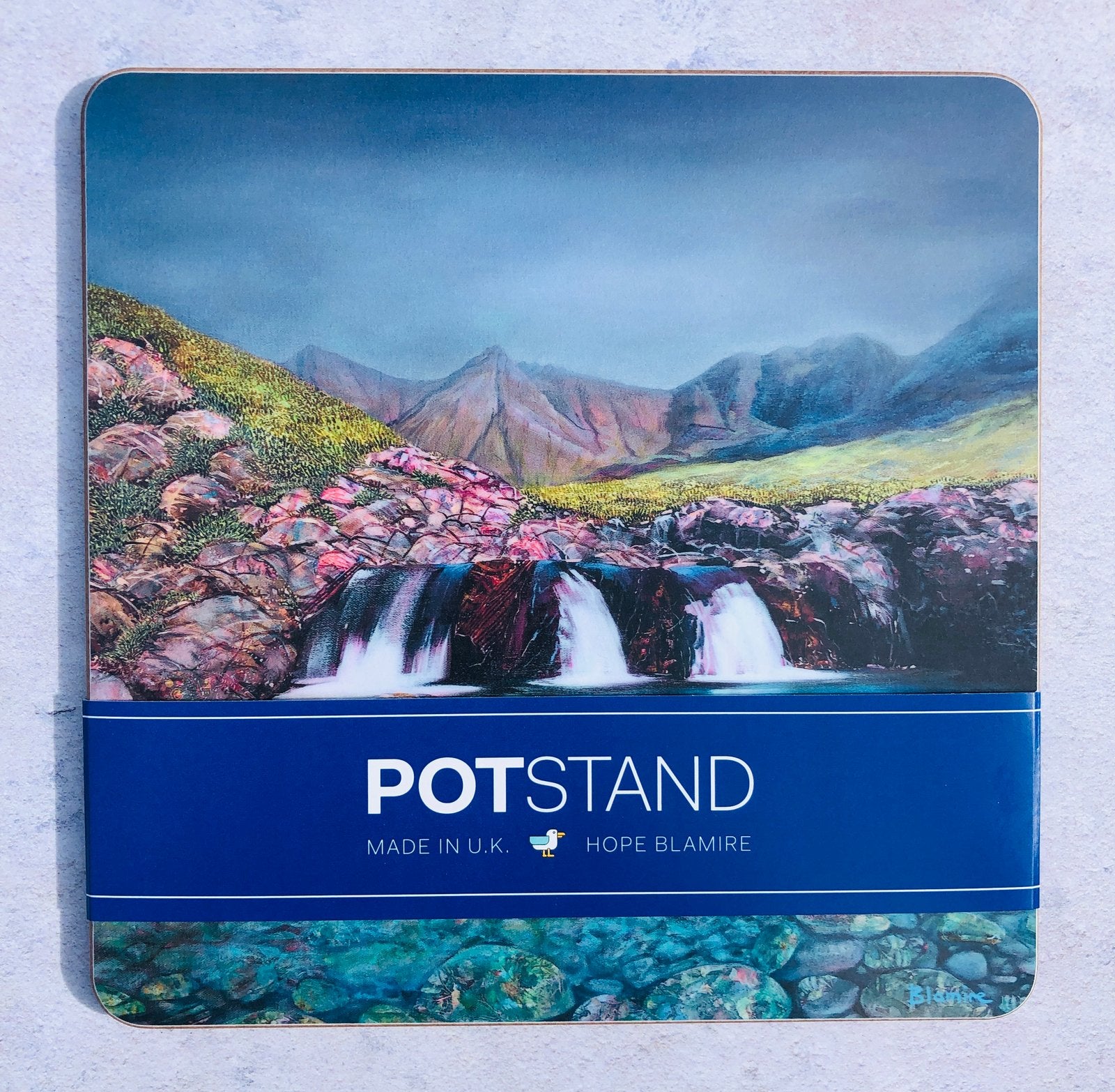 Skye Fairy Pools potstand 