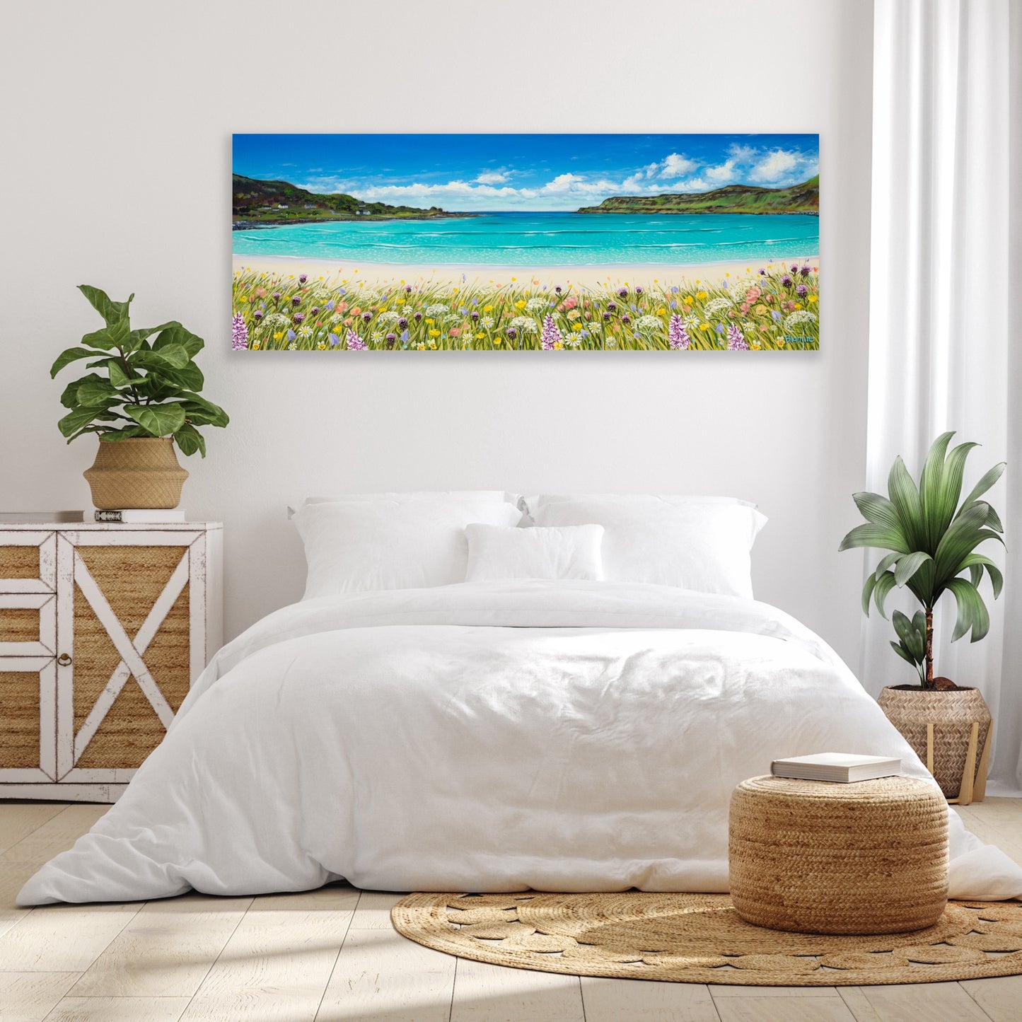 Calgary bay Mull panorama print