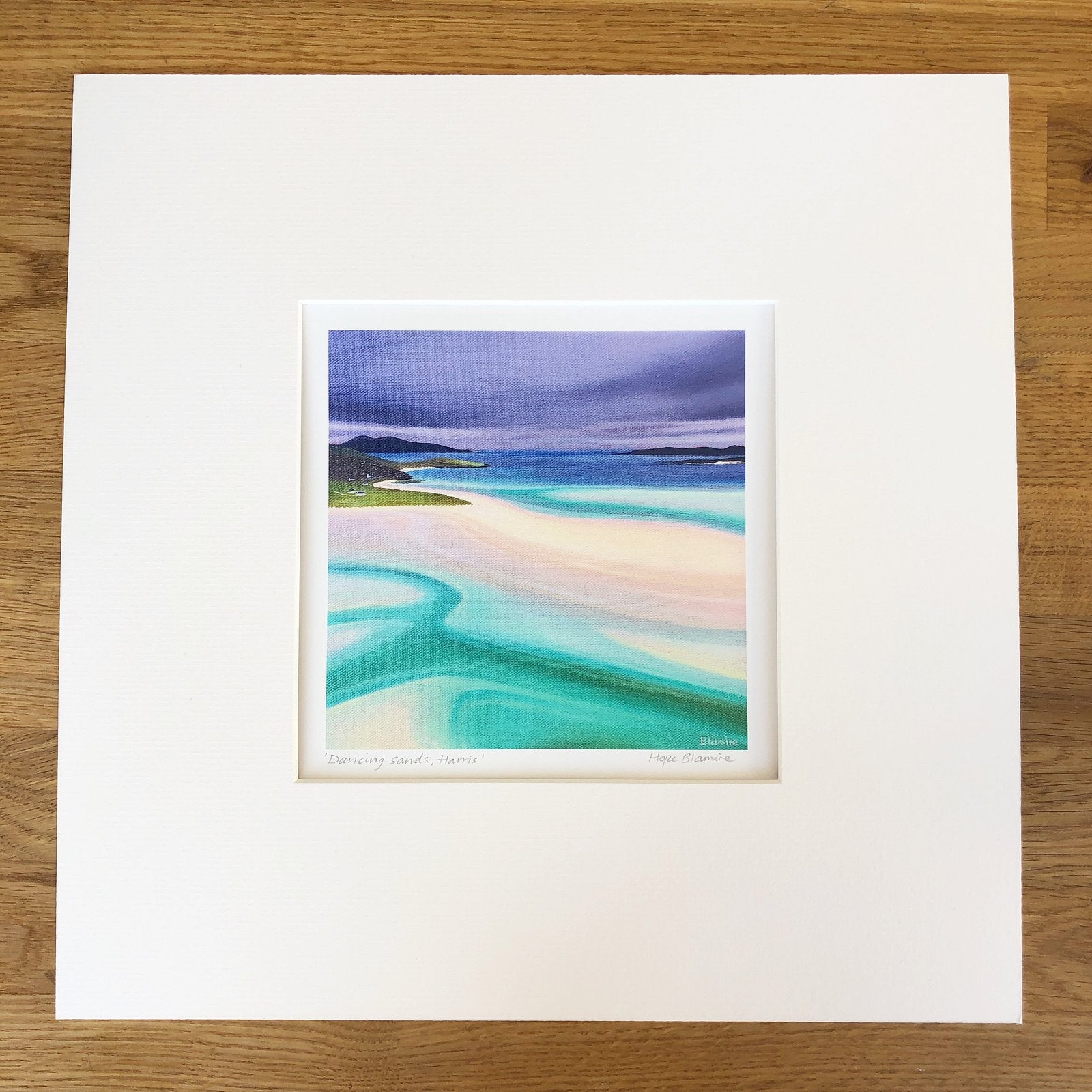 Dancing sands, Harris giclée print 