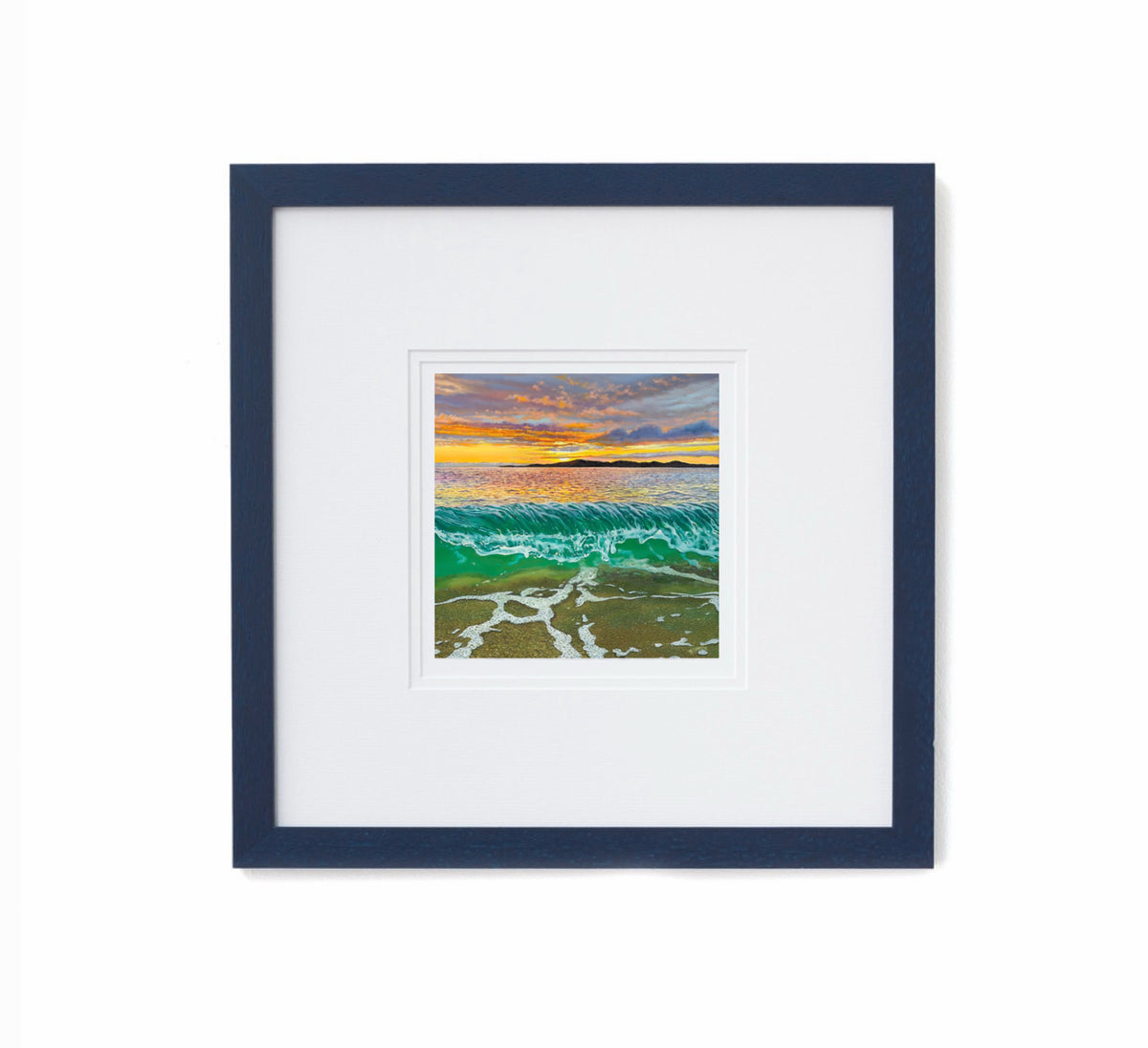Walking on the waves giclee print