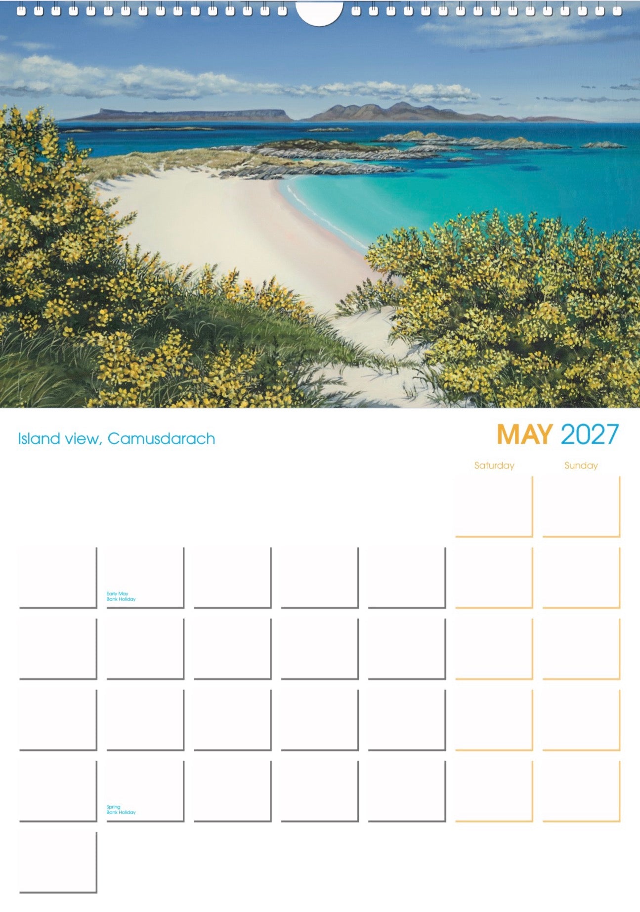 2027 Charity Calendar