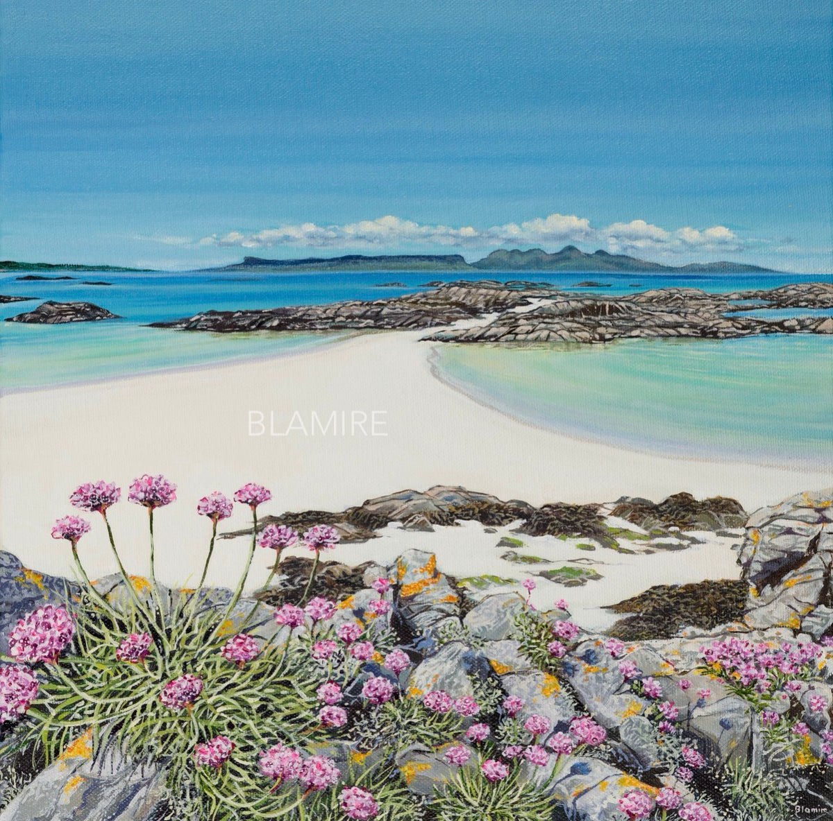 Portnadoran view, Arisaig giclee print