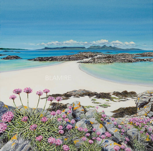Portnadoran view, Arisaig giclee print