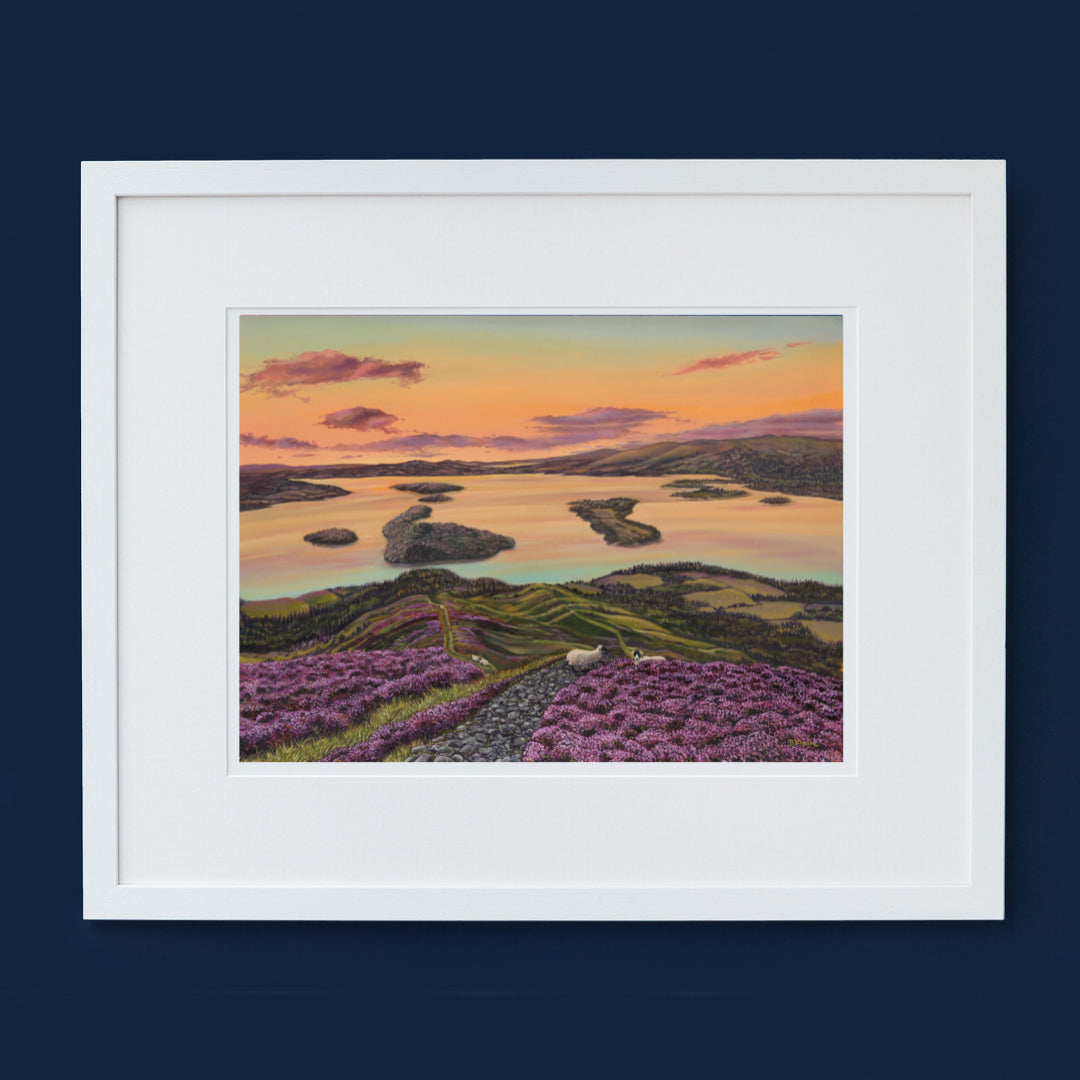 Conic Hill Lomond giclee print